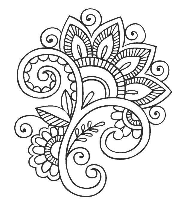 Индийские узоры