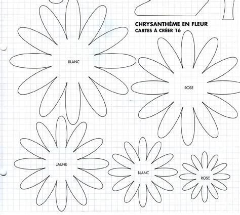 Объемная Ромашка трафарет