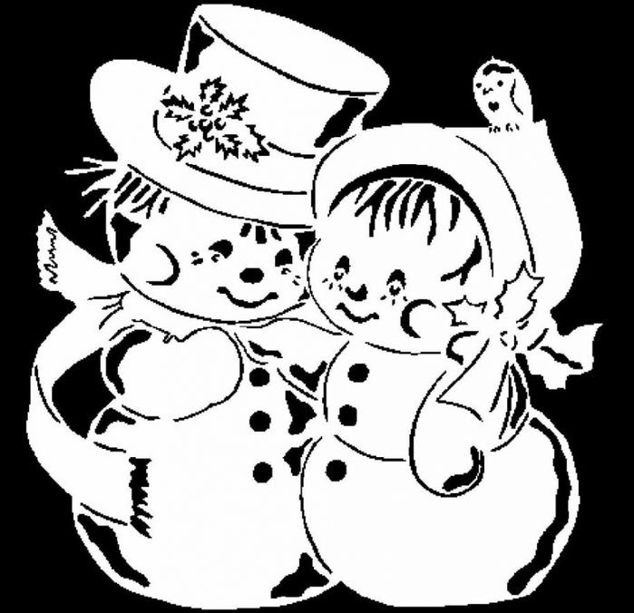 Трафарет "окна"