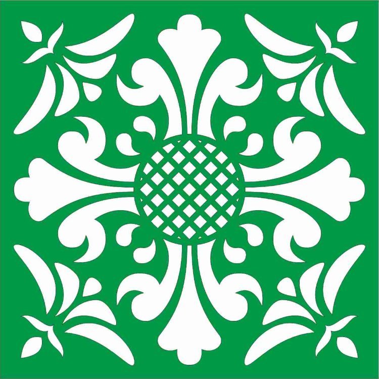 Трафарет на клеевой основе