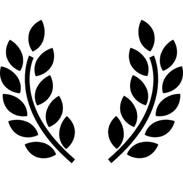Лавровая ветвь вектор
