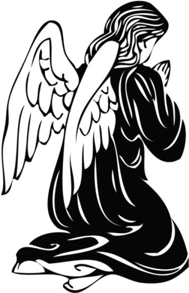 Силуэт ангела