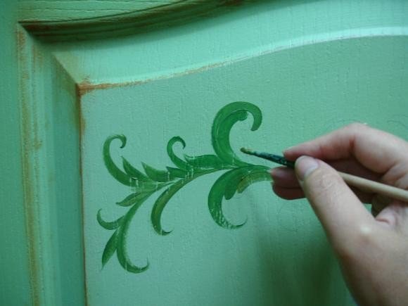 Расписные двери