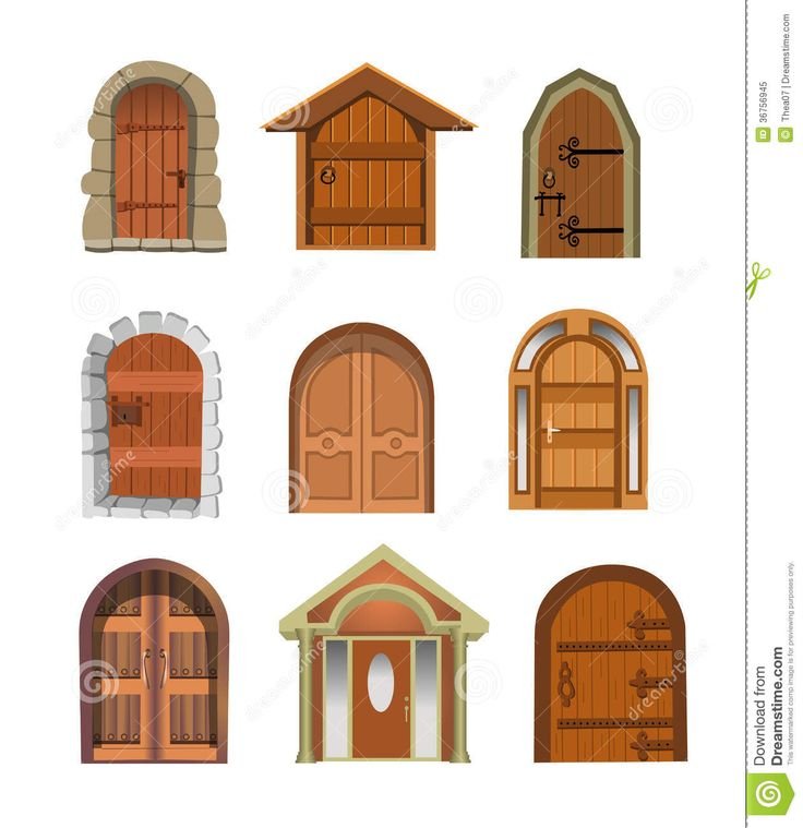 Дверь в детский домик