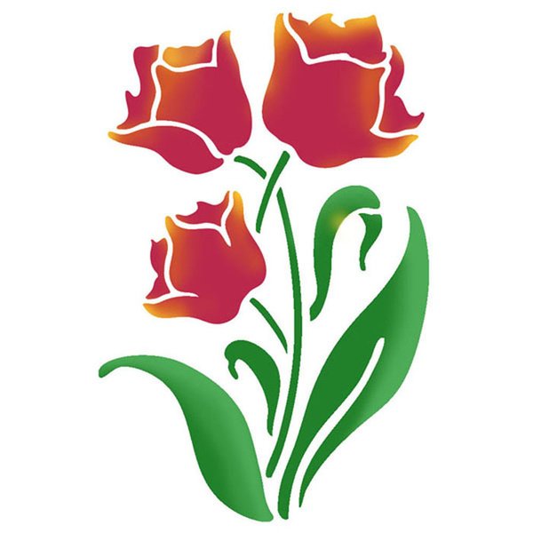 Тюльпаны для вырезания