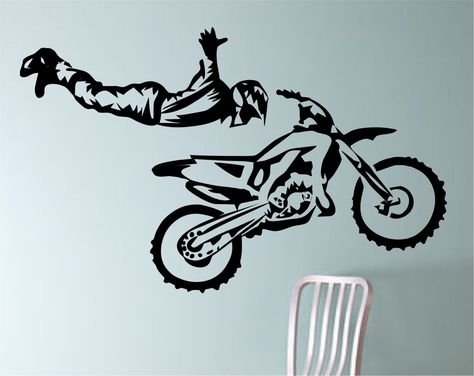 Наклейки на мотоцикл эндуро