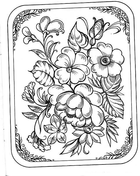 Жостовская роспись русские народные промыслы для детей