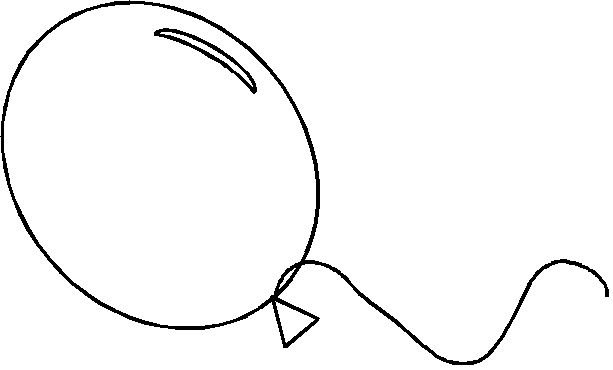 Шарики раскраска