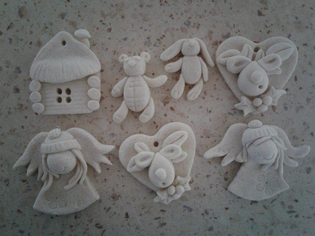 Игрушки изтсоленого теста