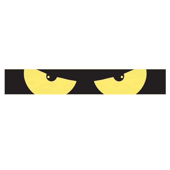 Наклейка на задний стоп сигнал глаза