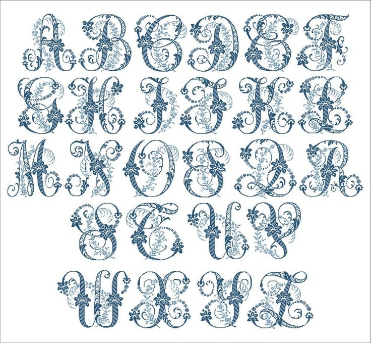Вензель буквы