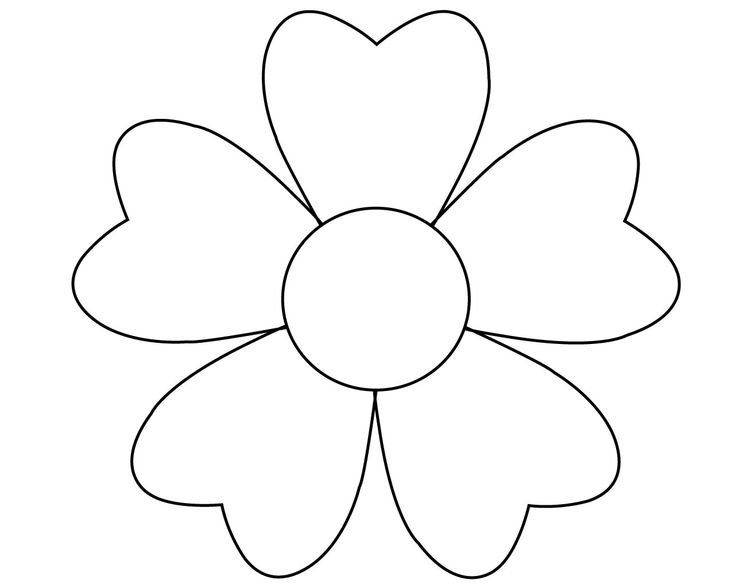 Трафарет "цветы"