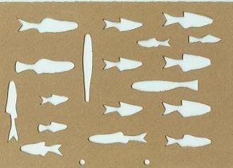 Макет рыбки поролонки