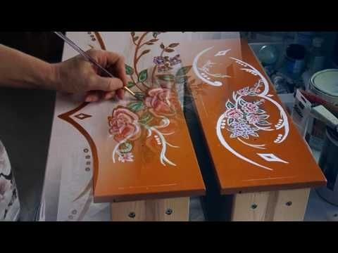 Художественная роспись по дереву