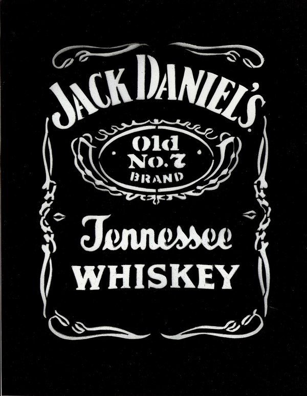 Макет в стиле Джек Дэниэлс